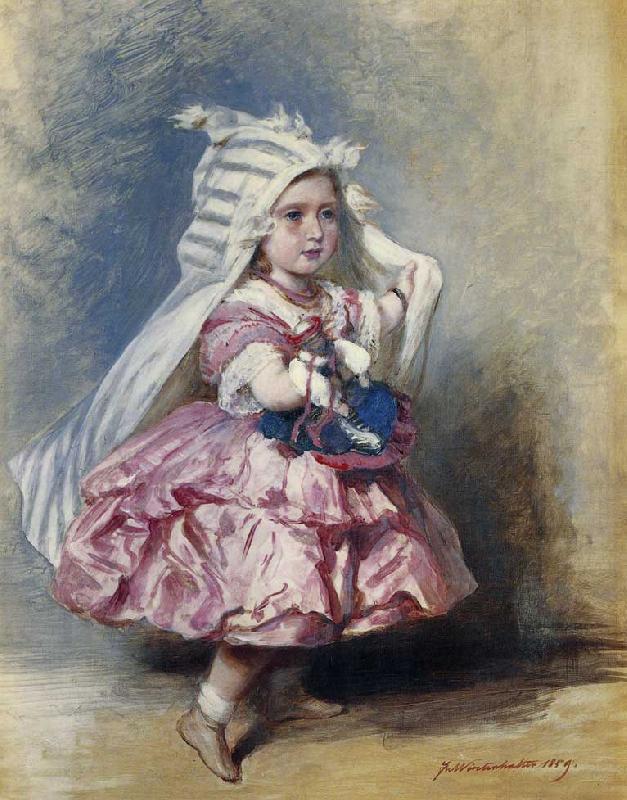 Franz Xaver Winterhalter Princess Beatrice Sweden oil painting art